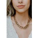 On Discount ● Gianna Gold Chain Necklace ● Dress Up - 0