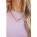 On Discount ● Natalie Gold Chain Necklace ● Dress Up - 2