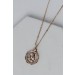 On Discount ● Lizzie Gold Coin Necklace ● Dress Up - 1