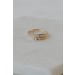 On Discount ● Lexi Gold Hammered Ring ● Dress Up - 1