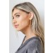 On Discount ● Madison Gold Textured Small Hoop Earrings ● Dress Up - 2