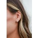 On Discount ● Isabelle Gold Rhinestone Stud Earrings ● Dress Up - 2