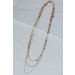 On Discount ● Lola Gold Layered Chain Necklace ● Dress Up - 3