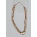 On Discount ● Callie Gold Layered Chain Necklace ● Dress Up - 3