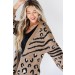 On Discount ● Earn Your Spot Leopard Sweater Cardigan ● Dress Up - 3