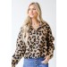 On Discount ● Snuggle Up Leopard Quarter Zip Pullover ● Dress Up - 3