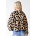 On Discount ● Snuggle Up Leopard Quarter Zip Pullover ● Dress Up - 4