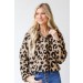 On Discount ● Snuggle Up Leopard Quarter Zip Pullover ● Dress Up - 5