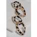 On Discount ● Maggie Leopard Statement Earrings ● Dress Up - 3