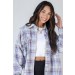 Whatever It Takes Plaid Shacket ● Dress Up Sales - 3