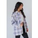 Whatever It Takes Plaid Shacket ● Dress Up Sales - 2