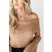 On Discount ● Cozy Love Off-the-Shoulder Sweater ● Dress Up - 4