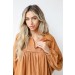 On Discount ● Don't Mind Me Linen Babydoll Blouse ● Dress Up - 7