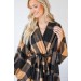 On Discount ● Holding On To You Plaid Poncho ● Dress Up - 5