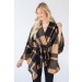 On Discount ● Holding On To You Plaid Poncho ● Dress Up - 1
