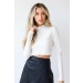 On Discount ● All About Basics Mock Neck Crop Top ● Dress Up - 3