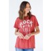 Rock & Roll Oversized Graphic Tee ● Dress Up Sales - 1