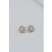 On Discount ● Lily Smiley Face Flower Stud Earrings ● Dress Up - 7