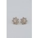 On Discount ● Lily Smiley Face Flower Stud Earrings ● Dress Up - 4