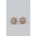 On Discount ● Lily Smiley Face Flower Stud Earrings ● Dress Up - 6