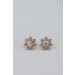 On Discount ● Lily Smiley Face Flower Stud Earrings ● Dress Up - 1