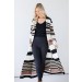 On Discount ● Just Warming Up Striped Chenille Cardigan ● Dress Up - 1