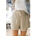 On Discount ● Abigail Striped Lounge Shorts ● Dress Up - 5