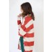 On Discount ● Snug As Can Be Striped Shacket ● Dress Up - 9