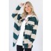 On Discount ● Snug As Can Be Striped Shacket ● Dress Up - 0