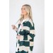 On Discount ● Snug As Can Be Striped Shacket ● Dress Up - 4