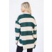 On Discount ● Snug As Can Be Striped Shacket ● Dress Up - 8