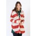 On Discount ● Snug As Can Be Striped Shacket ● Dress Up - 3