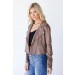 Double Take Suede Moto Jacket ● Dress Up Sales - 3