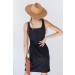 On Discount ● Just For You Suede Bodycon Dress ● Dress Up - 6