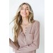 Barely Basic Henley Top ● Dress Up Sales - 1