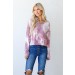 On Discount ● Get To Know You Cropped Tie-Dye Pullover ● Dress Up - 4