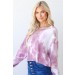 On Discount ● Get To Know You Cropped Tie-Dye Pullover ● Dress Up - 5