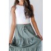 Swept Away Tiered Maxi Skirt ● Dress Up Sales - 10
