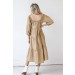 On Discount ● Sweet Encounter Tiered Midi Dress ● Dress Up - 10