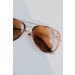 Reese Tortoise Aviator Sunglasses ● Dress Up Sales - 3